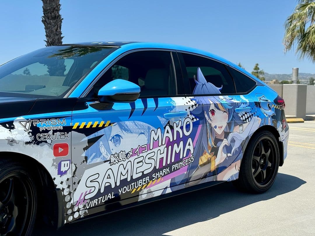 Dodge Challenger als Anime-Kunstwerk: So wird Ihr Fahrzeug zum Blickfang!