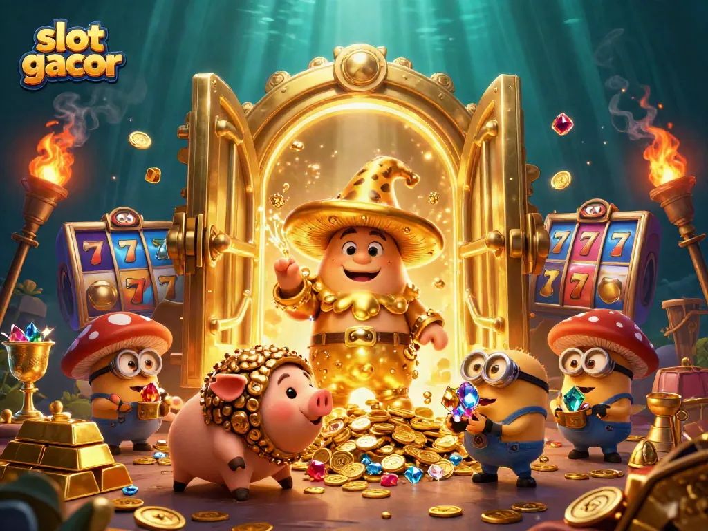 Experience thrilling wins with slot gacor’s golden riches and magical characters!