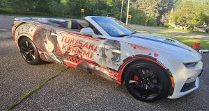 Kurumi Tokisaki  Date A Live with Chevy Camaro (4)