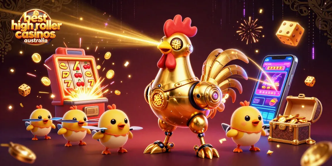 Experience the best high roller casinos Australia with thrilling game elements amidst stunning visuals.